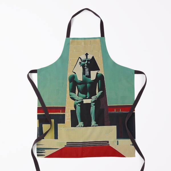 Item preview, A grand 3D rendering showcasing an imposing pharaoh statue. designed and sold by CheerForGoods.