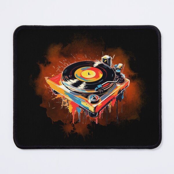 Item preview, turn table street art designed and sold by Veil-of-Shadows.