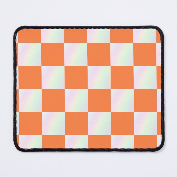 Item preview, Red and iridescent check artsy style pattern | soft color red cheerful checker from photos designed and sold by lausn.