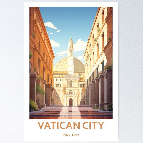 Item preview, VATICAN CITY designed and sold by MarkedArtPrints.