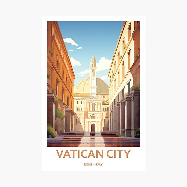 Item preview, VATICAN CITY designed and sold by MarkedArtPrints.