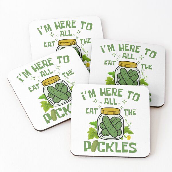 Item preview, I'm Here To Eat All The Pickles Sarcastic designed and sold by thebest-2studio.