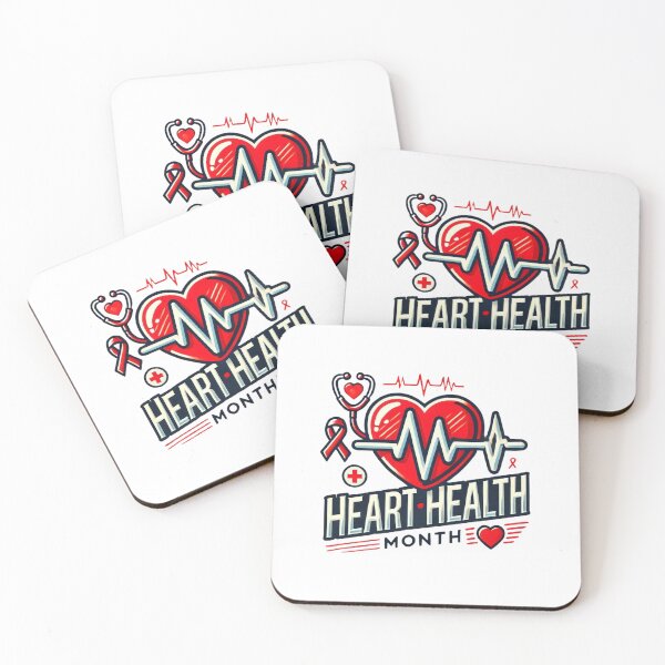 Item preview, heart health month designed and sold by Mateusz Majcherek.