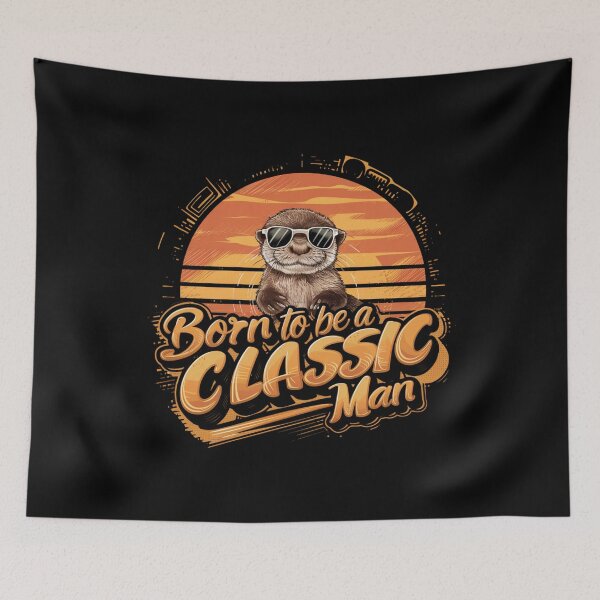 Item preview, Born to be a classic man tees designed and sold by Abelfashion.
