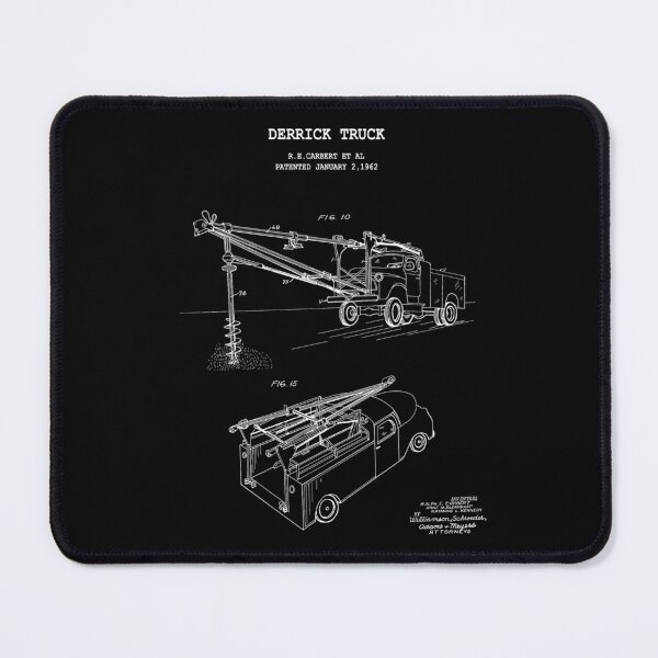 Item preview, Derrick Truck designed and sold by PATENT PRINTS.