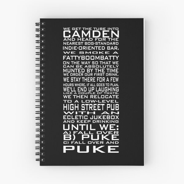 Item preview, Spaced - Night Out In Camden designed and sold by curseofkazar.