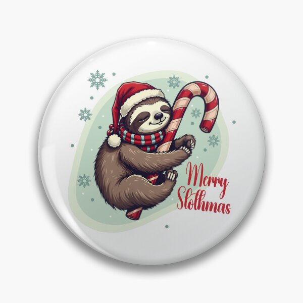 Item preview, Merry Slothmas - Slow and Cozy Holiday  designed and sold by Blok45.