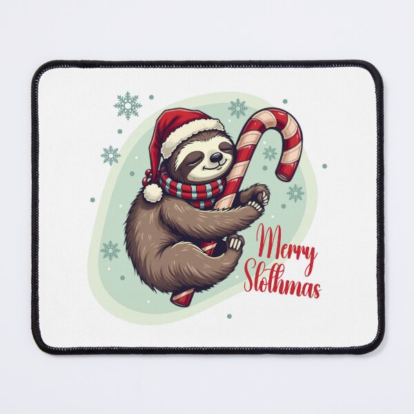Item preview, Merry Slothmas - Slow and Cozy Holiday designed and sold by Blok45.