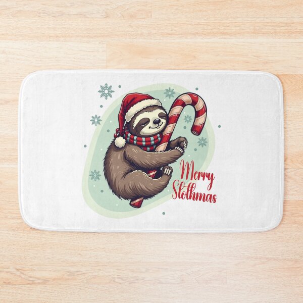 Item preview, Merry Slothmas - Slow and Cozy Holiday  designed and sold by Blok45.