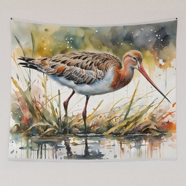 Item preview, Black-tailed Godwit - British Birds designed and sold by Country-Artist.