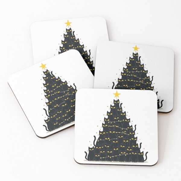 Item preview, Meowy Christmas Merry Catmas designed and sold by Blok45.