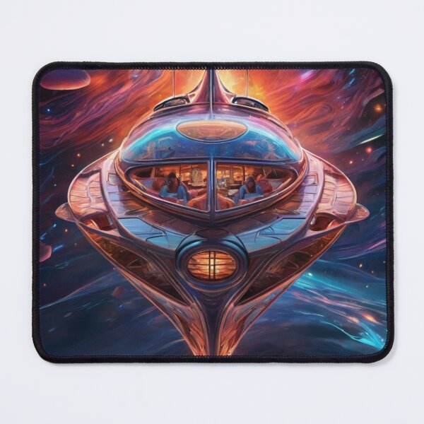 Item preview, Futuristic Spacecraft in the Heart of the Galaxy designed and sold by KilianSzmid.