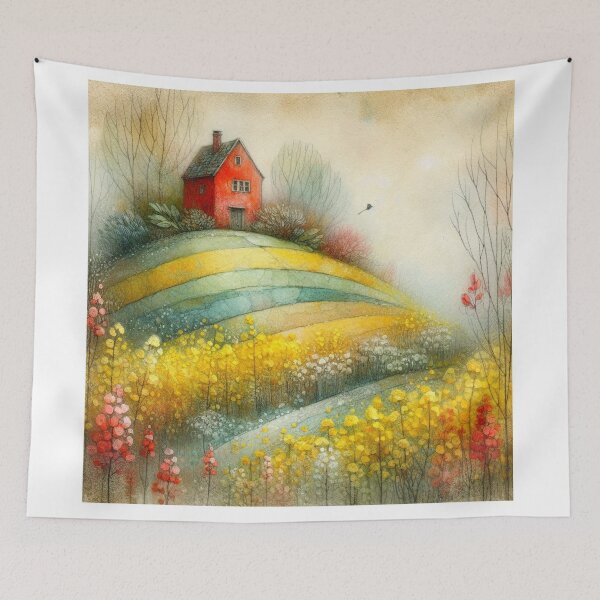 Item preview, Blooming Fields by Felt Art designed and sold by Beyondnote-Art.