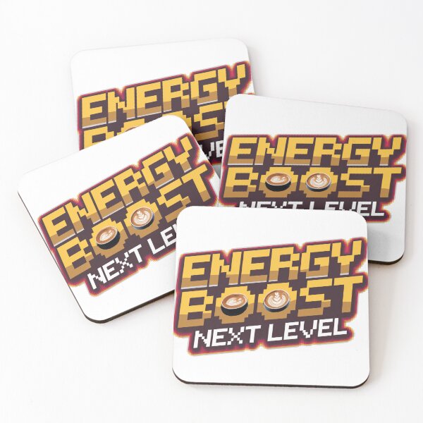 Item preview, Energy Boost, Next Level designed and sold by 8bitdecalworld.