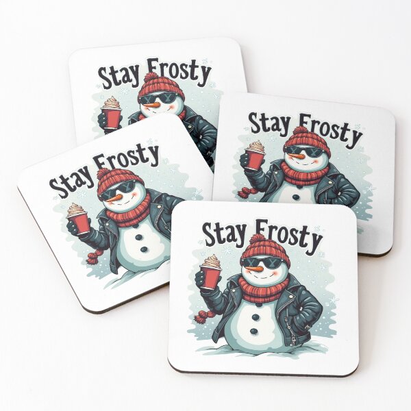 Item preview, Feeling Kinda Frosty Cool Snowman Xmas designed and sold by Blok45.