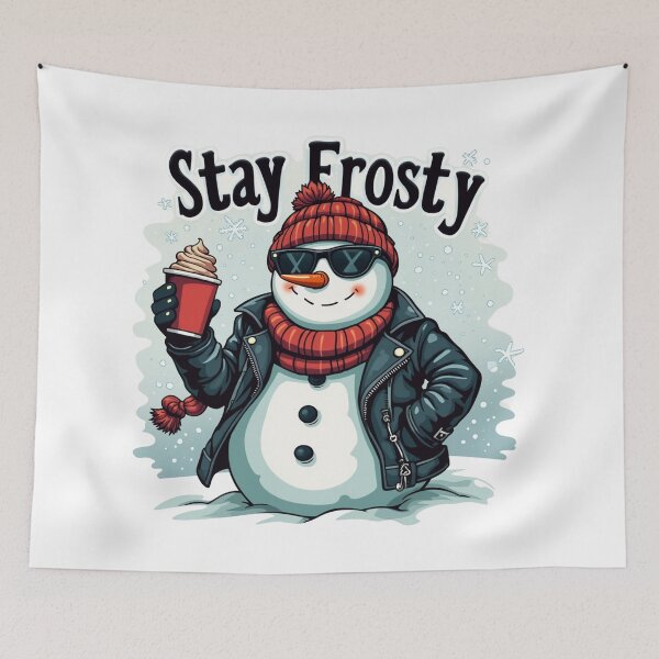 Item preview, Feeling Kinda Frosty Cool Snowman Xmas designed and sold by Blok45.