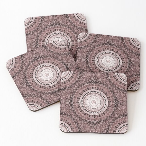 Item preview, Decorative Mandala Pattern in Brown designed and sold by Artistestella.
