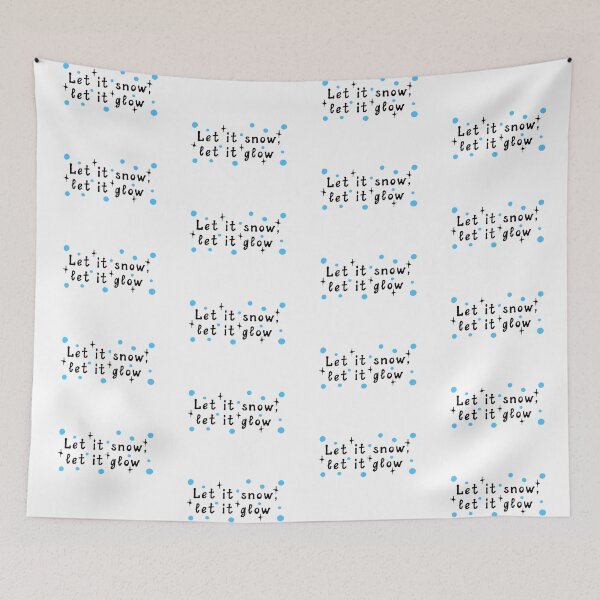 Item preview, Let it snow, let it glow! Winter mood and vibe. designed and sold by ArchiTania Studio.