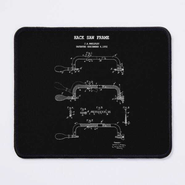 Item preview, Hack Saw Frame designed and sold by PATENT PRINTS.