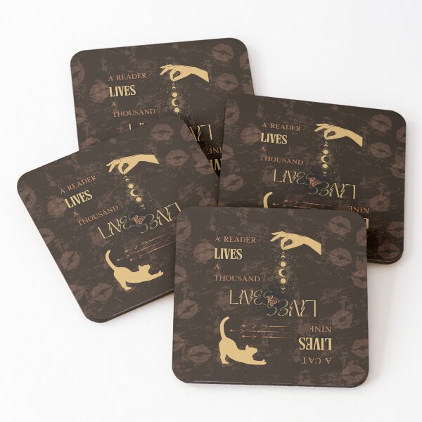 Item preview, Lives - brown and gold designed and sold by ProsetoPrint.