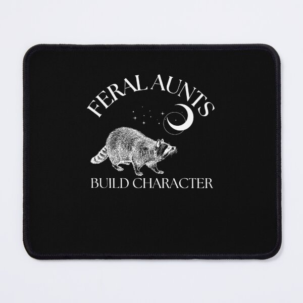 Item preview, Feral Aunts Build Character Raccoon Lover Aunt designed and sold by Wisppiaa.