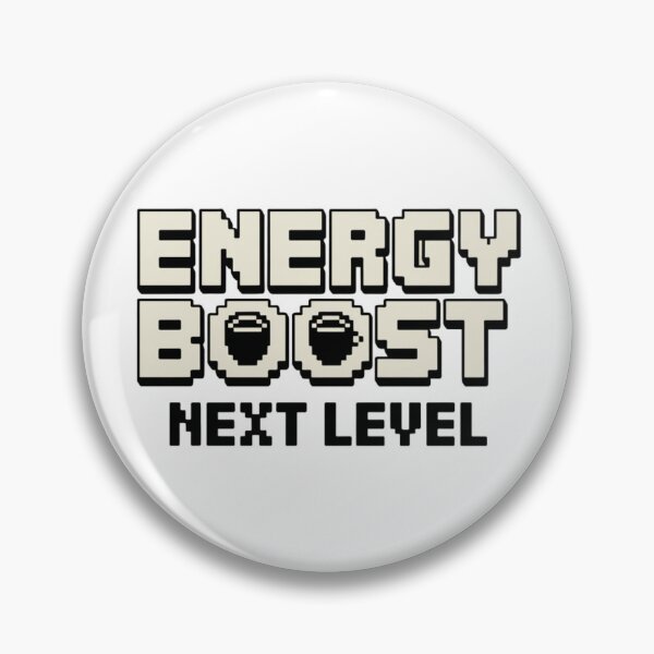 Item preview, Energy Boost, Next Level designed and sold by 8bitdecalworld.