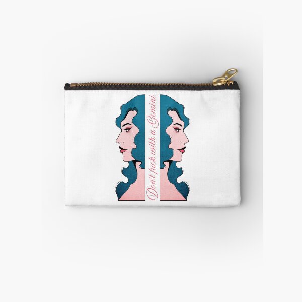Item preview, Do Not Fuck with a Gemini | Pink and Teal designed and sold by ObsidianDaz.