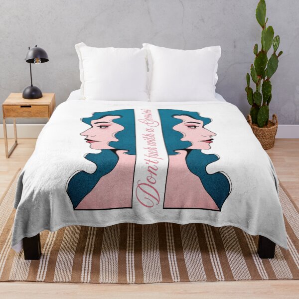 Item preview, Do Not Fuck with a Gemini | Pink and Teal designed and sold by ObsidianDaz.