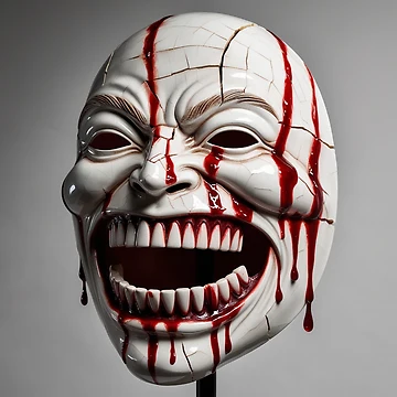 Artwork thumbnail, Smiling Mask by Jestersmodified