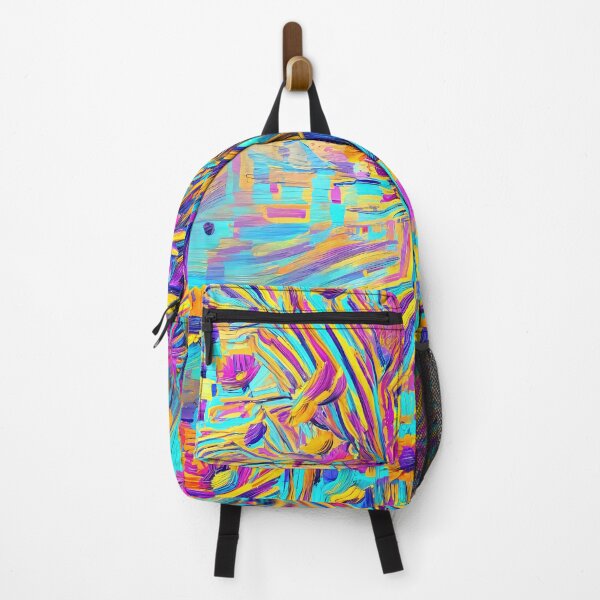 Item preview, Floral Cat Dreamscape of Electric Colors designed and sold by blackhalt.
