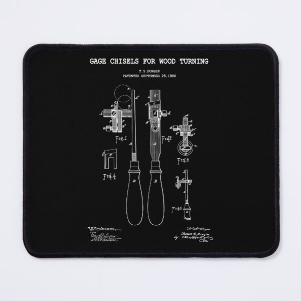 Item preview, Gage Chisels for Wood Turning designed and sold by PATENT PRINTS.