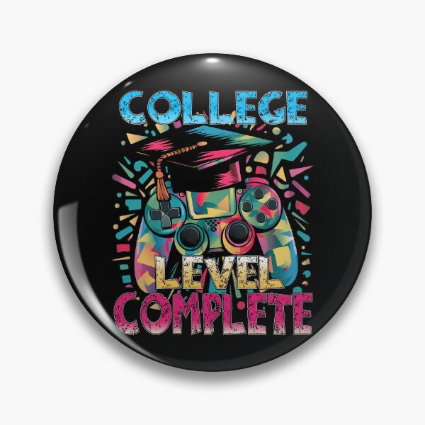 Item preview, College Level Complete Videogame controller Graduation Hat  designed and sold by Smix Pixels.