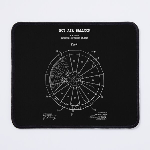 Item preview, Hot Air Balloon designed and sold by PATENT PRINTS.