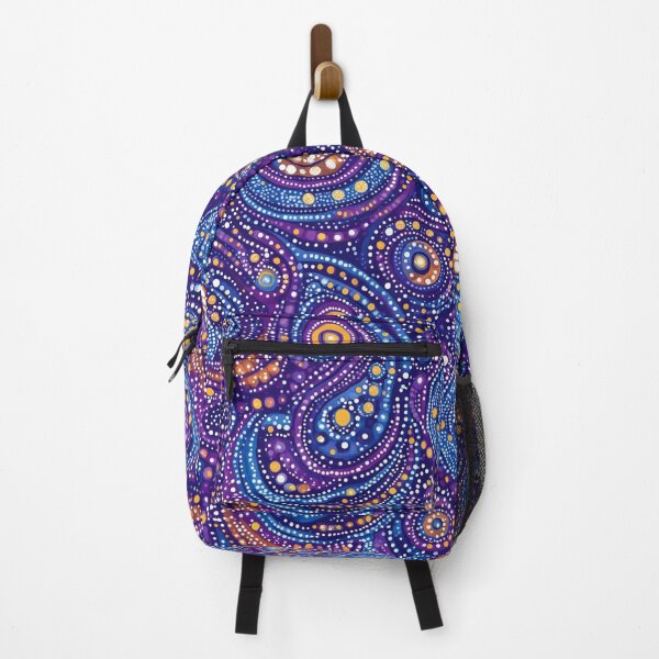 Item preview, Aboriginal Inspired Dot Art - Journey Blue designed and sold by GrinGalore.