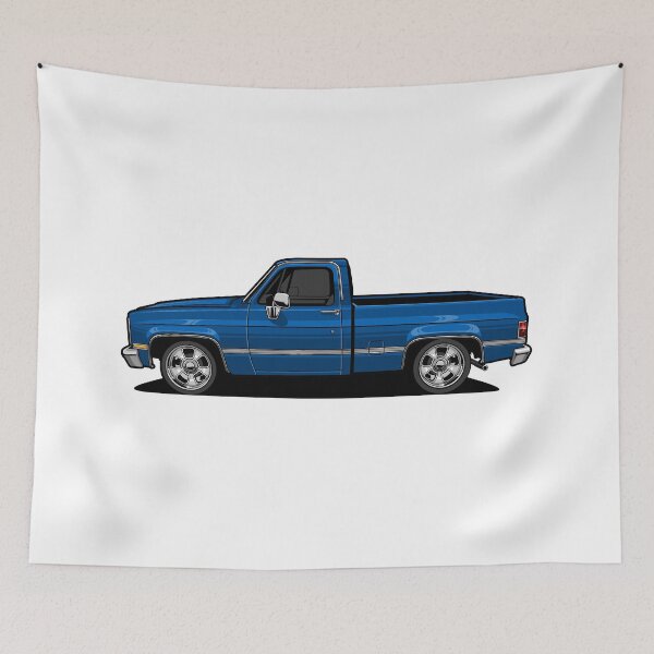 Item preview, Blue - 1981 Chevrolet C10 Scottsdale designed and sold by vektoranda.