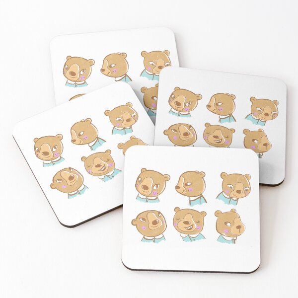 Item preview, Teddy bear character sheet designed and sold by jasmineberry.
