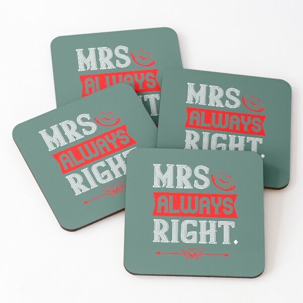 Item preview, Mrs always right designed and sold by Billy Wong.