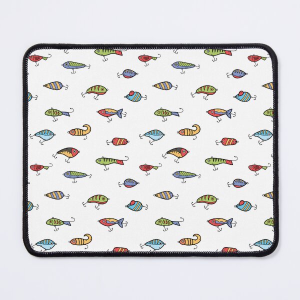 Item preview, Pattern of Fishing Lures Design designed and sold by LegendaryDesigns.