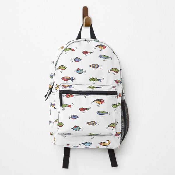 Item preview, Pattern of Fishing Lures Design designed and sold by LegendaryDesigns.