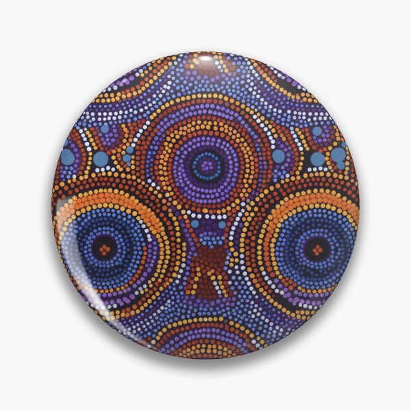 Item preview, Aboriginal Inspired Dot Art - Millstones designed and sold by GrinGalore.