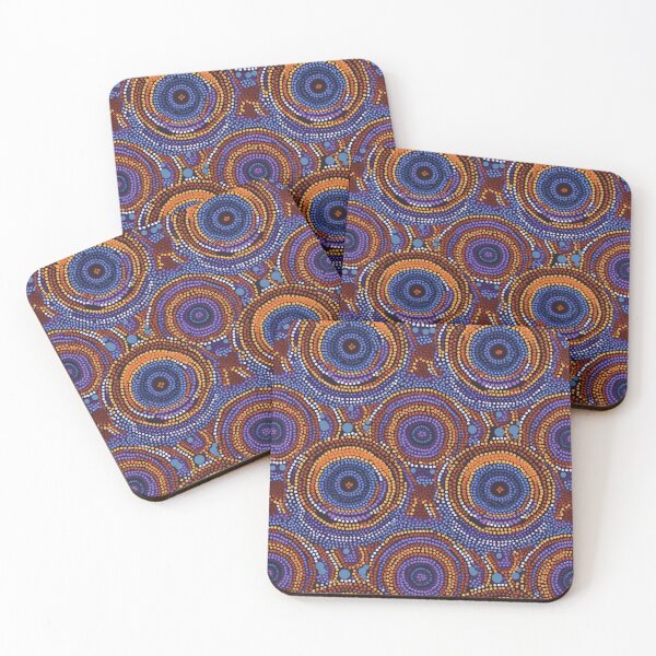 Item preview, Aboriginal Inspired Dot Art - Millstones designed and sold by GrinGalore.