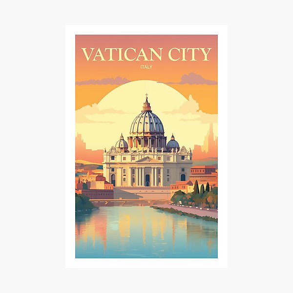 Item preview, VATICAN CITY designed and sold by MarkedArtPrints.