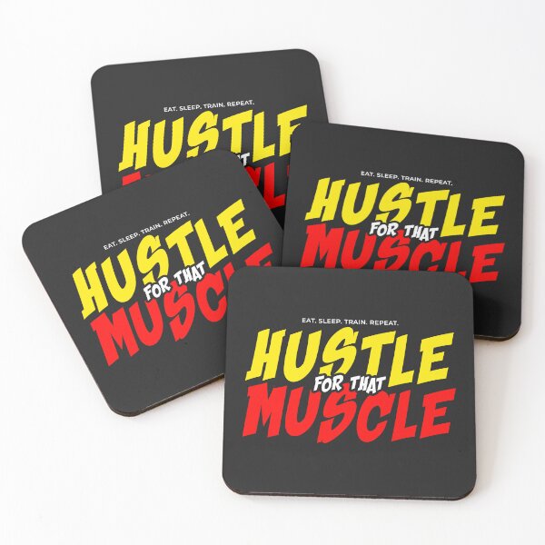 Item preview, Hustle For That Muscle Quirky Gym designed and sold by GoWubba.