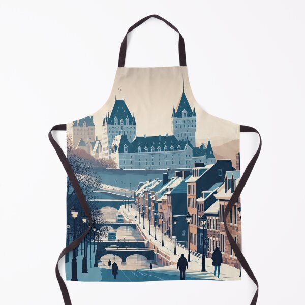 Item preview, Old Quebec City Minimalism Art Style designed and sold by artofuniverse.