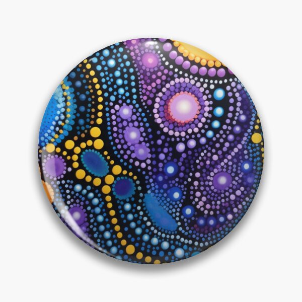 Item preview, Aboriginal Inspired Dot Art - Variant Wildflowers designed and sold by GrinGalore.