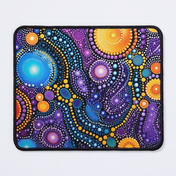 Item preview, Aboriginal Inspired Dot Art - Variant Wildflowers designed and sold by GrinGalore.