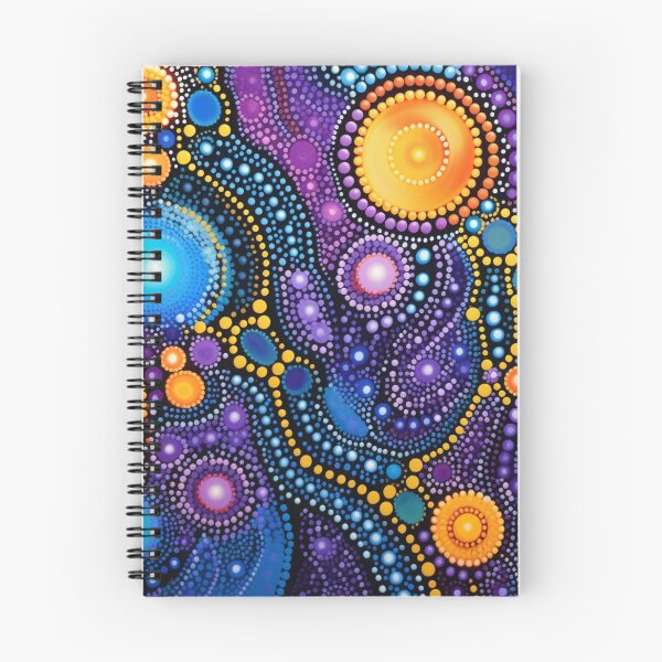 Item preview, Aboriginal Inspired Dot Art - Variant Wildflowers designed and sold by GrinGalore.