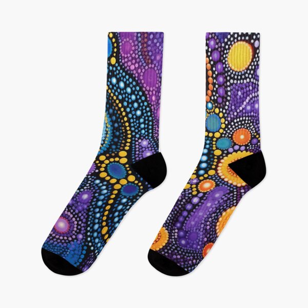 Item preview, Aboriginal Inspired Dot Art - Variant Wildflowers designed and sold by GrinGalore.