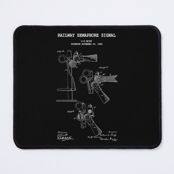 Item preview, Railway Semaphore Signal designed and sold by PATENT PRINTS.