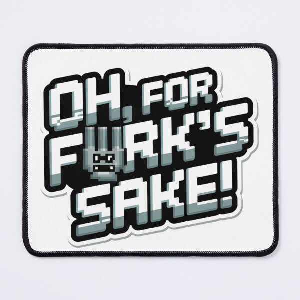 Item preview, Oh, for Fork’s Sake! designed and sold by 8bitdecalworld.
